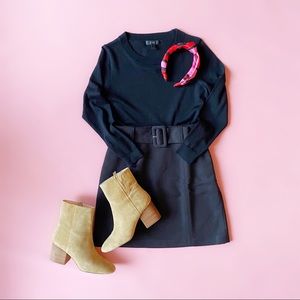 ✨SOLD✨h&m belted skirt